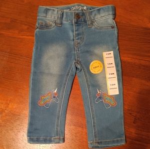 NEW Cat & Jack Unicorn Jeggings
